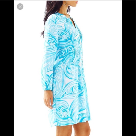 LILLY PULITZER NWT Sarasota Pintuck Tunic Dress - Picture 5 of 8